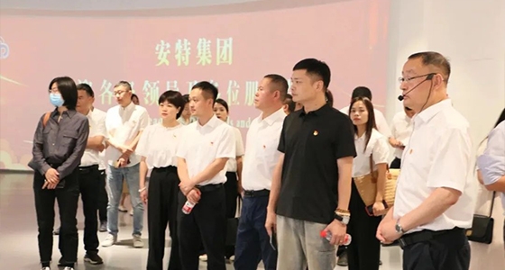 全县两新党建工作会议党员参观德赢VWIN党群服务中心